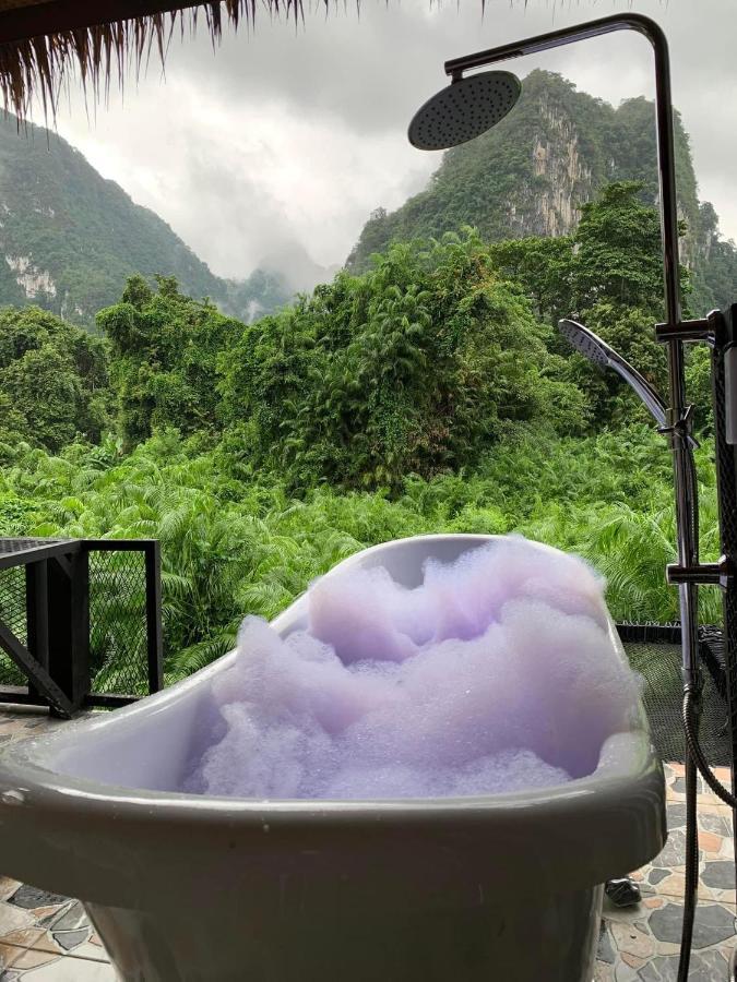 Bridge Hill Cafe Glamping Hotell Khao Sok National Park Exteriör bild