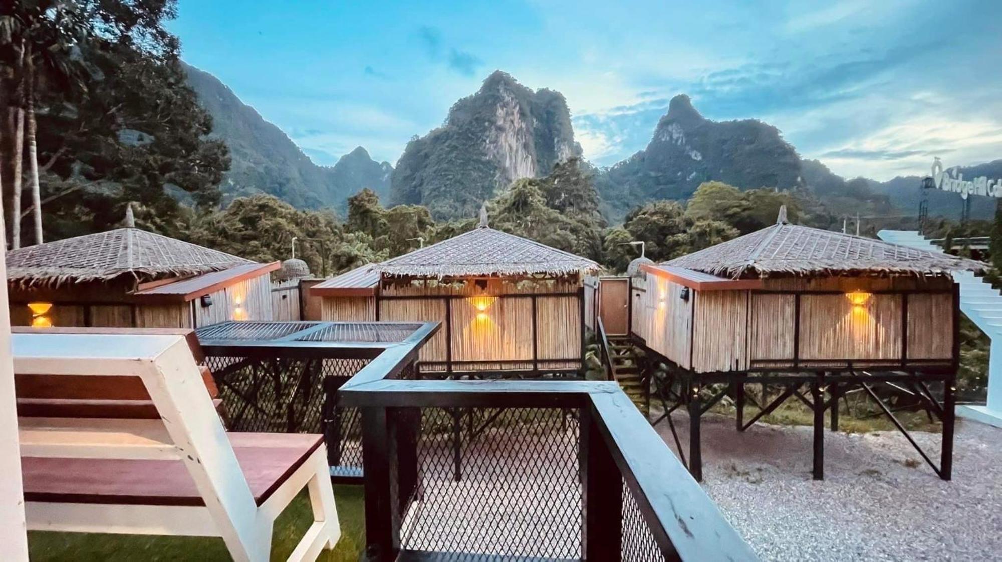 Bridge Hill Cafe Glamping Hotell Khao Sok National Park Exteriör bild